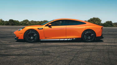 The Mercedes-AMG GT XX concept is a 220mph saloon with electrified